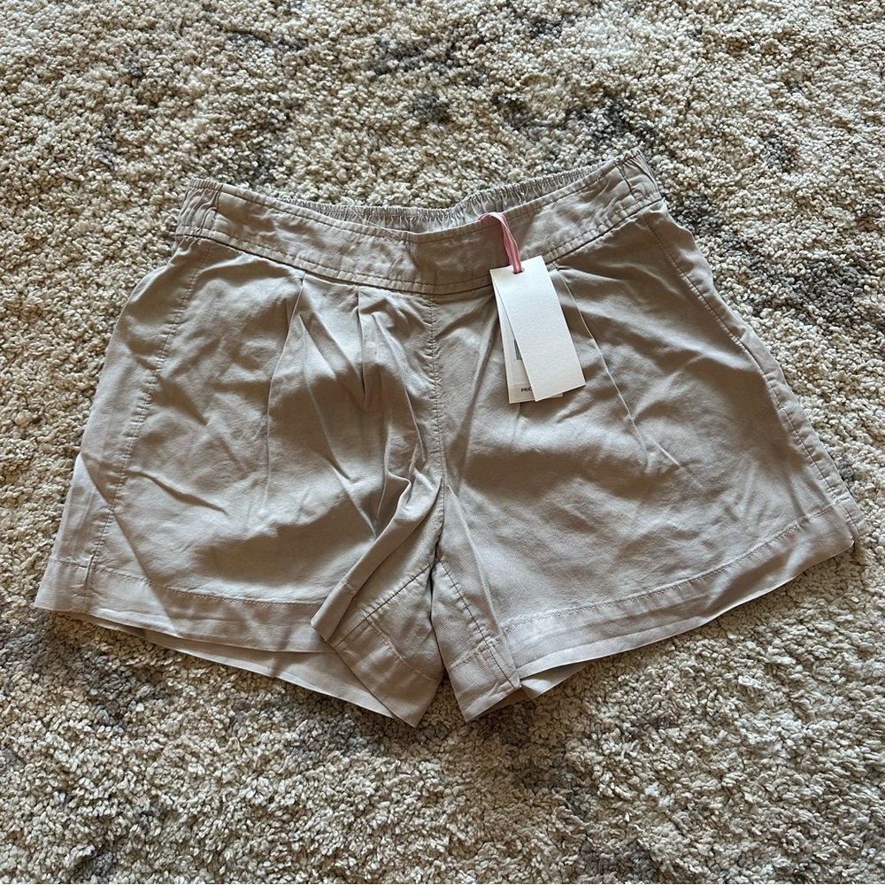 Vineyard Vines Luxe Pull on Short Pebble Gray
